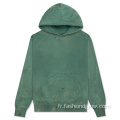 Hoodies vintage en coton Terry surdimensionné pour hommes